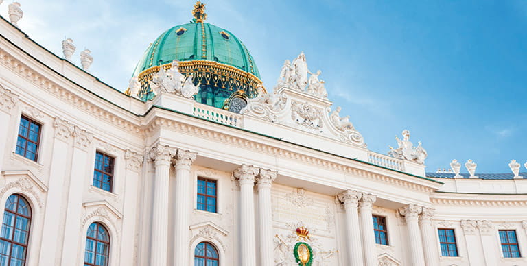 Hofburg Palace in Vienna, Austria